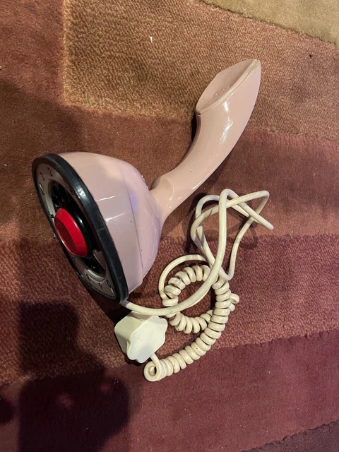 1960S &COBRA& ERICOFON Rose-Salmon Rotary Dial Telephone North Electric