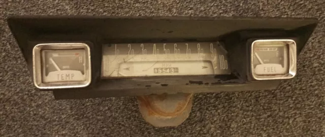 Ford Consul / Console Capri Tachimetro, Vassoio e Indicatori