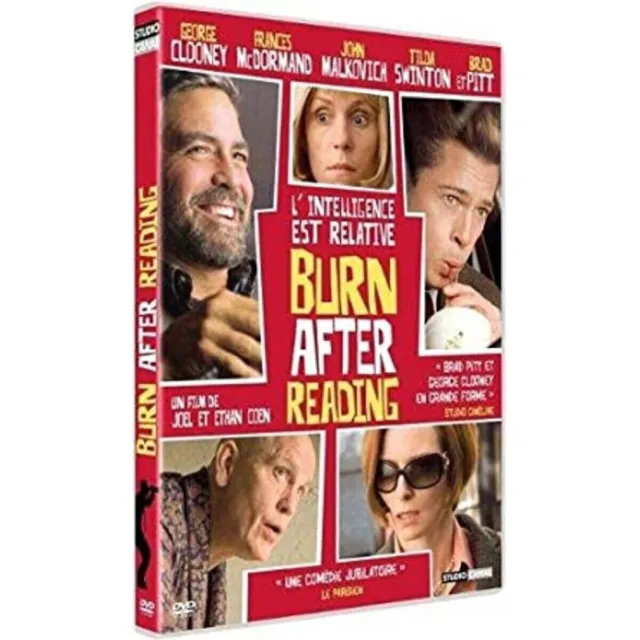 BURN AFTER READING Dvd Neuf Sous Blister