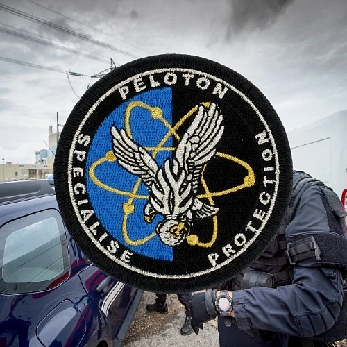 PELOTON SPÉCIALISÉ PROTECTION Ecusson Brodé Intervention de la