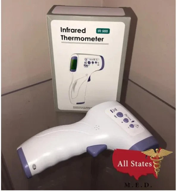 Thermomètre Frontal Et Auriculaire Sans Contact ELERA - 4 Modes, Mesure En 1s, Mémoire 40 Lectures - Pour Bébé Et Adulte