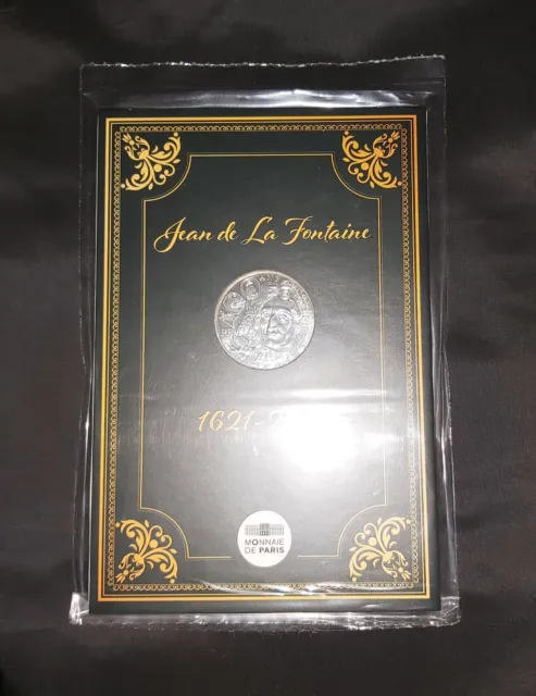 10 Euros Jean de La Fontaine NEUF Argent Silver UNC Monnaie de Paris MDP 2021
