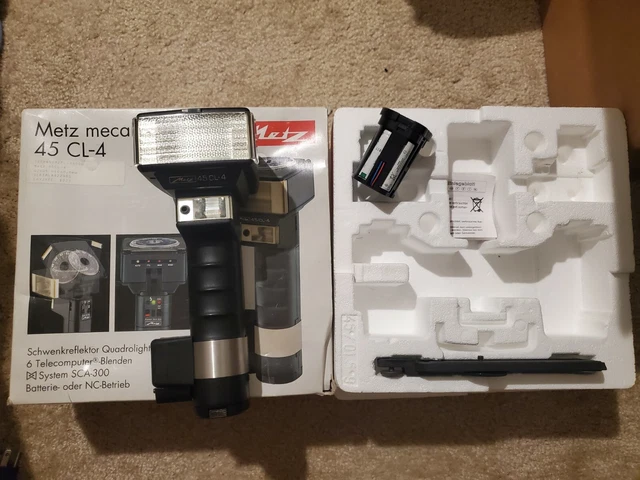Metz 45 CL-4 Mecablitz Flash System SCA 300