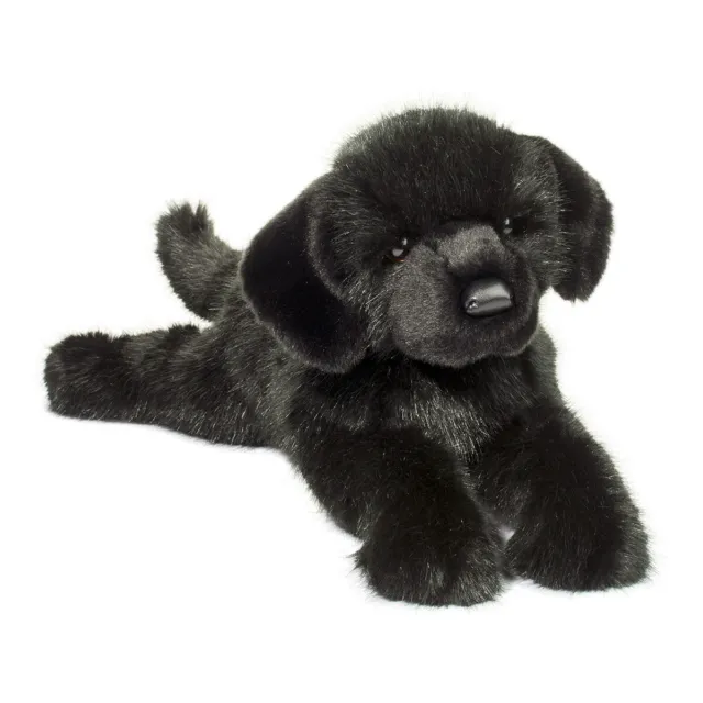 JAKE the Plush BLACK LAB Dog Stuffed Animal - by Douglas Cuddle Toys - #2449