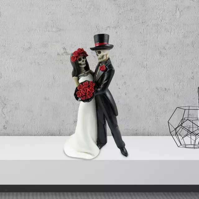 Creative Squelette Couple Mariage Art Collection Sculpture Artisanat Figurine