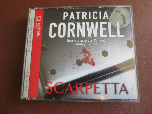 Audio Book PATRICIA CORNWELL Scarpetta Novel 5 CDs 6 hours Crime Drama