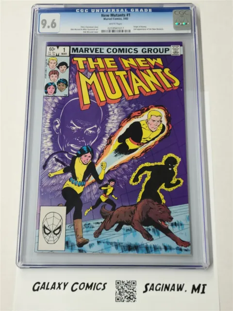 New Mutants #1 - CGC 9.6 - 2nd Appearance New Mutants