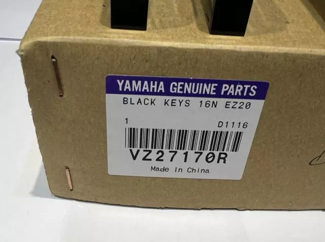 Black Keys set of 5 for Yamaha PSR170, YPR50, EZ-20 and more! Brand New!