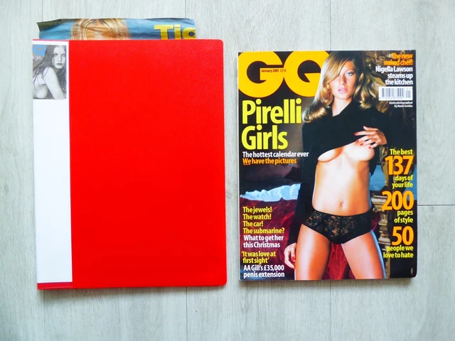 その他 GQ january 2001 Gisele GQ MAGAZINE UK January 2001 Gisele Bundchen with Scrapbook