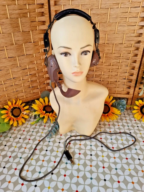 VINTAGE TELEPHONIST HEADSET Headphones 1950s 1960s TV Film Prop ...