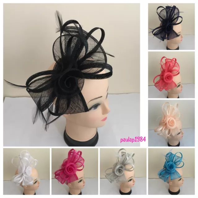 SALE! Elegant Headband and Clip Fascinator Weddings Ladies Day Race Royal Ascot