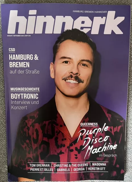 hinnerk Gay Magazin schwul August/September 2023