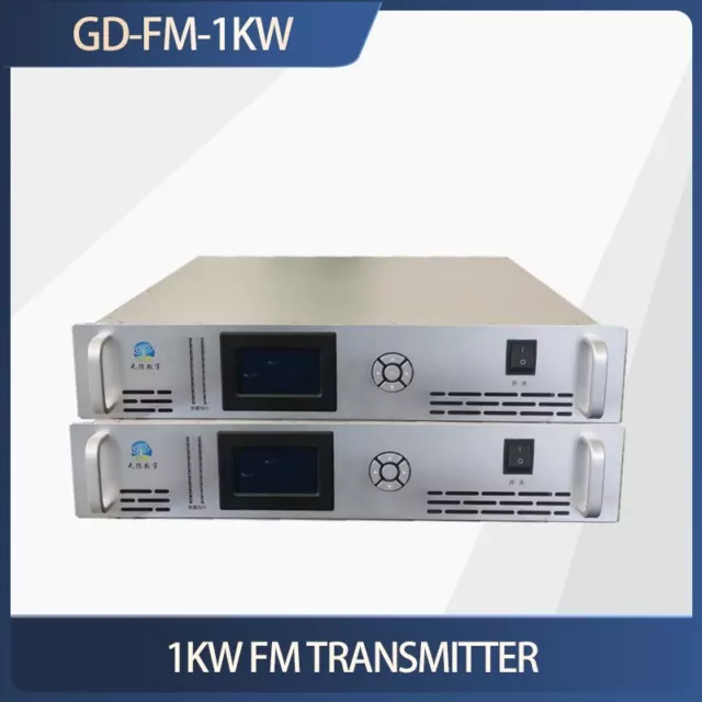 1000w FM transmitter 1kw FM transmitter PLL Transmitter Stereo Radio Freq87-108