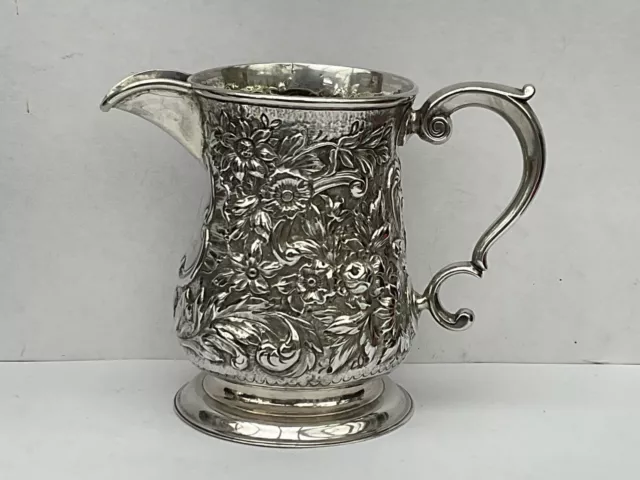 An Early George II Solid Silver Tankard, 1750 - John Langlands I - New Spout