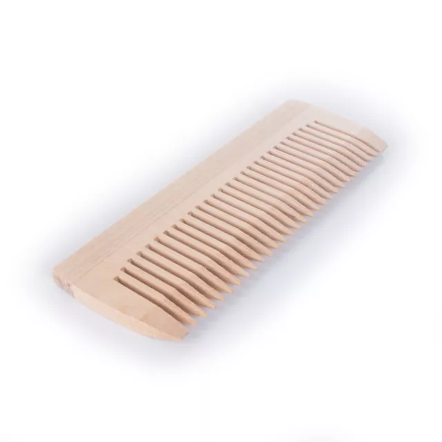 Wooden Small Pocket Comb / Beard Brush Bushy Beards Moustache Hair /Natural Wood