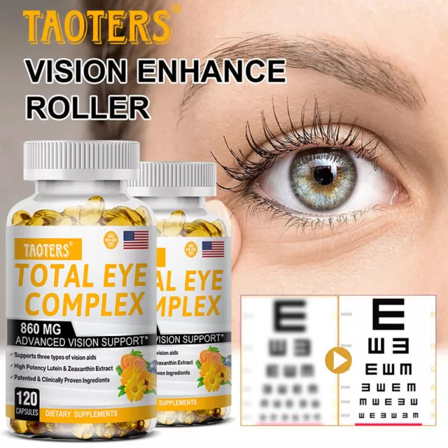 Lutein Capsules and Zeaxanthin (Marigold Extract) for Strongest Eye Health