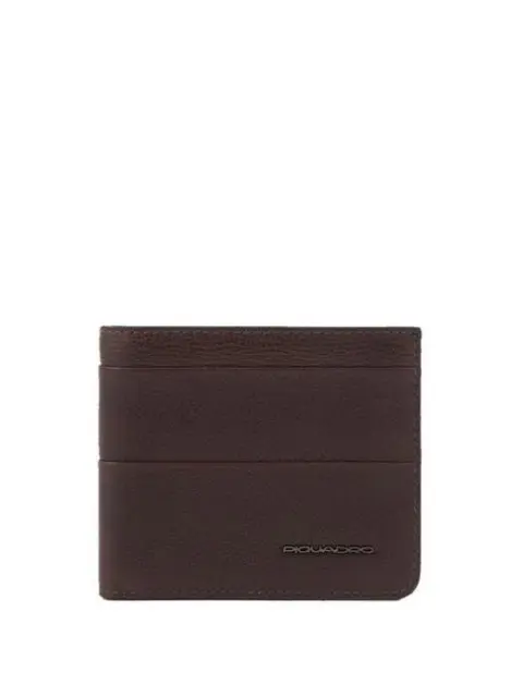 Portefeuille Homme PIQUADRO Paavo Compact Cuir, Amène Cartes Marron ND