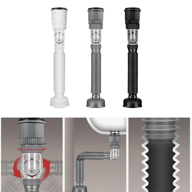 Raccordo tubo Tee 90° F/F/M inox nero tappo De Borri | Echome