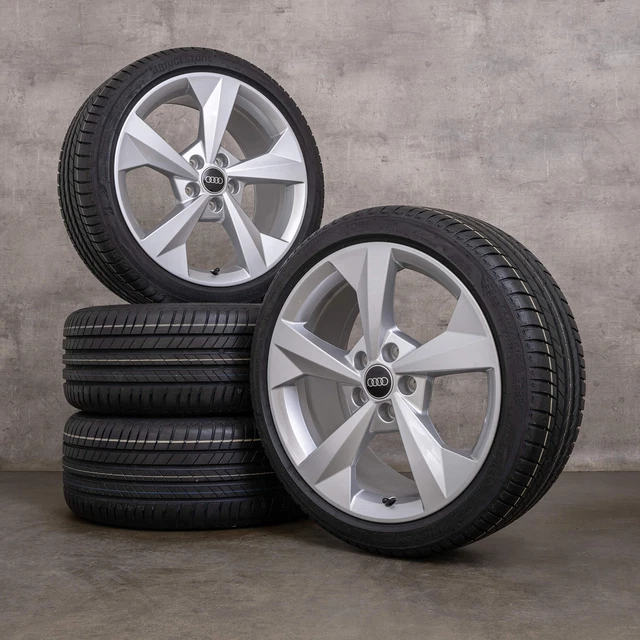 Audi A3 S3 Jantes 18 pouces 8Y roues d'été 8Y0601025CP argent NEUF Audi A3 S3 Jantes 18 pouces 8Y roues d'été 8Y0601025CP argent NEUF