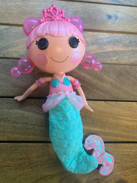 Lalaloopsy Bubbly Mermaid Seafoam full size, RARE, MGA (c) 30cm x 18cm