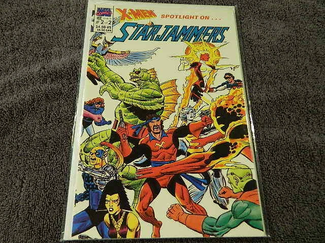 1990 MARVEL Comics X-MEN SPOTLIGHT ON  STARJAMMERS  #1-2 Complete Set TPBs VF/MT 3