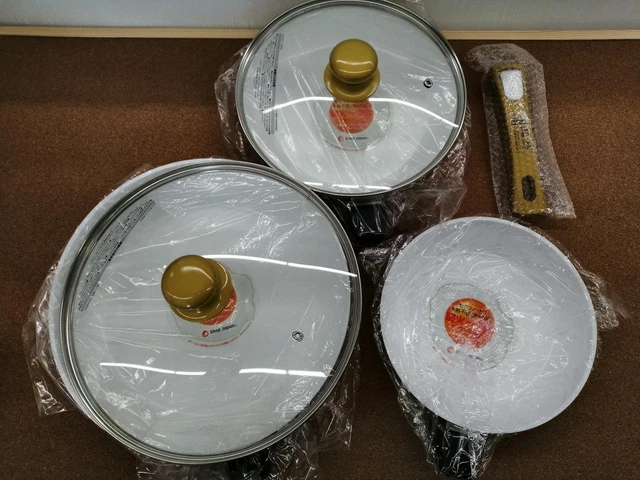Oak Lawn Marketing Fn005292 Frying Pans, Lids Set, Serafit Premier Pan Set