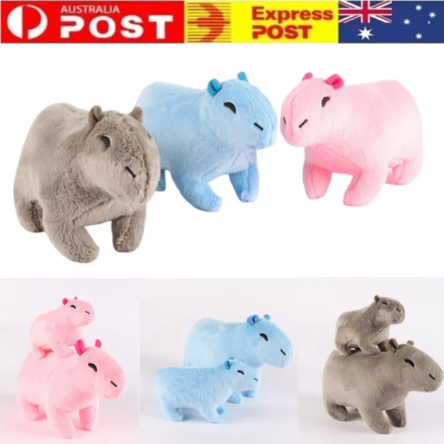 Cute Capybara Plush Simulation Capibara Anime Fluffty Toy Home Decor Kawaii  Doll Stuffed Animals Soft Doll Plush Gift Kid Toys