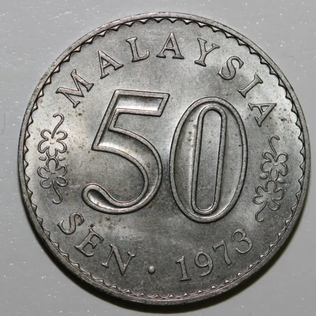 Malaysia 50 Sen 1973 UNC (JF/R405)