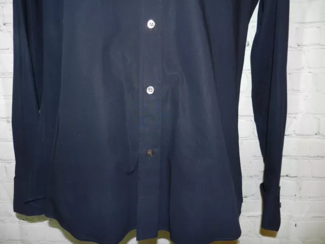 New Y's Yohji Yamamoto Black Button Up Shirt Size 3 Japan 2