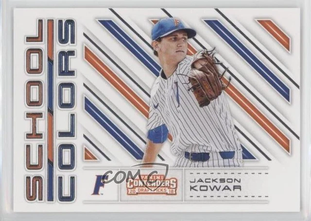 2018 Panini Contenders Draft Picks School Colors Jackson Kowar #6
