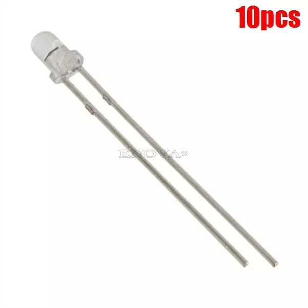 10Pcs Diode Pin Ir 3Mm 940Nm Hi Speed Led Water Clear PD204-6C Photo Ic New oc