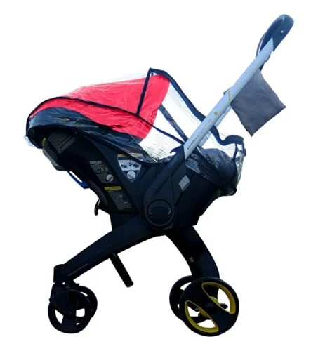 Plastic rain Cover Compatible with Doona Car Seat Stroller Cold and Wind Shie...