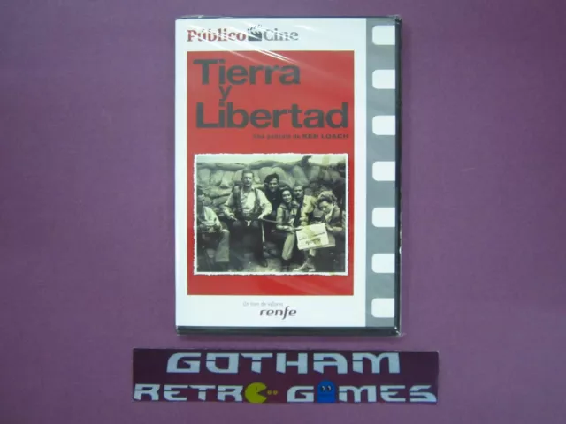 Tierra y libertad  Pelicula DVD nueva precintada formato Slim