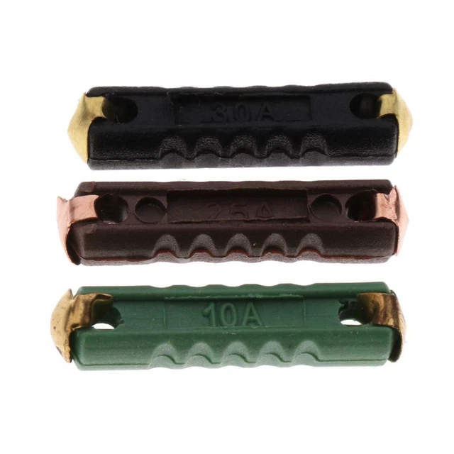 20Pcs Kit d'assortiment de fusibles européens en céramique 8A 16A 25A 23mmx5mm 2