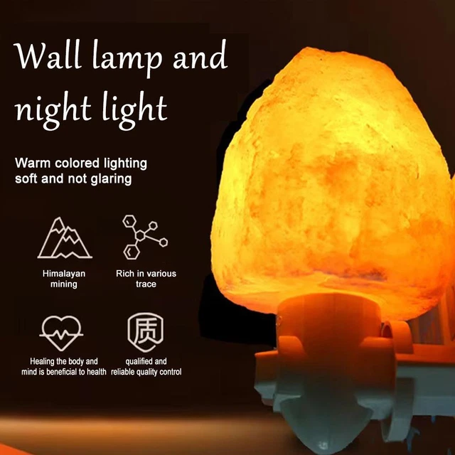 NATURAL HIMALAYAN ROCK Salt Lamp Ionising Salt Night Light