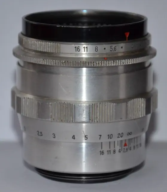 Carl Zeiss Jena Biometar 2,8/80 Objektiv Camera Lens M42 Mount 3585564