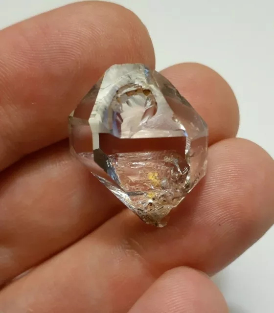 Herkimer Diamond Water Clear Quartz Crystal 6.5 Grams Healing Ascension
