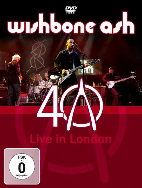 DVD Wishbone Ash 40th Anniversaire Concert Live En London