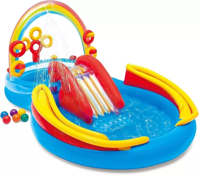 Intex Rainbow Ring Play Centre Suitable for ages 2+ Multicolored