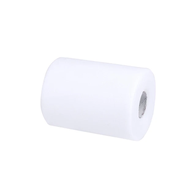 Rollo de tul bobina blanco tul tela material Navidad tul boda tul