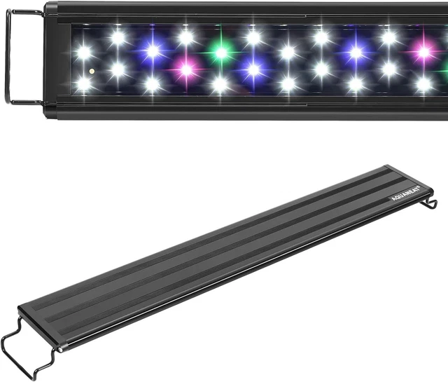 LED Aquarium Light Full Spectrum for 12 Inch to 16 Inch Fish Tank Light Fresh Wa