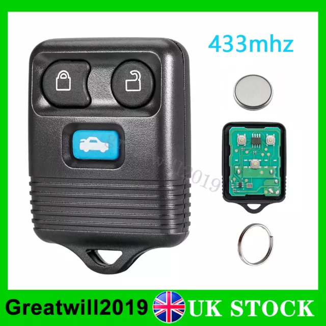 For Ford Transit MK6 Connect 2001 2002 2003 2004 2005 2006 Full Remote Key Fob