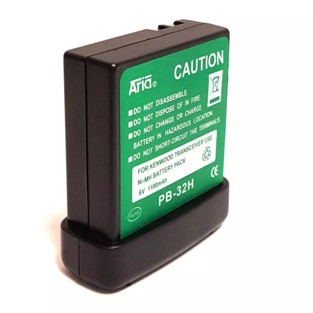 Pb-32-H - Batería Para Kenwood Th-22, Th-79, Tk-208/308, 6 V. 1100 Mah, Ni-Mh.