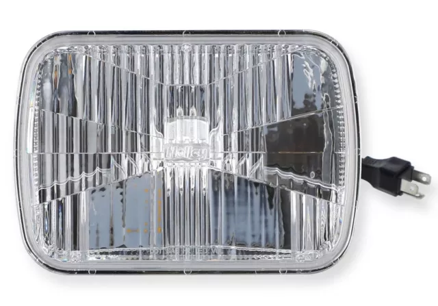 Retrobright 5700K Clear LED 5"x7" Rectangle Head Light Pair For Classic Vehicles