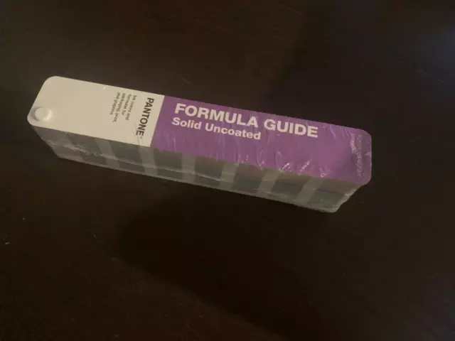 Sealed Pantone Formula Guide - SOLID UNCOATED ONLY - GP1601A