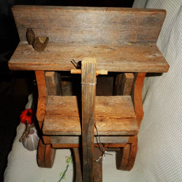 Handmade Vintage Buckboard W/Hay Bales,Pumpkins,Etc-Gene,Tonner Size 16" Dolls- 3