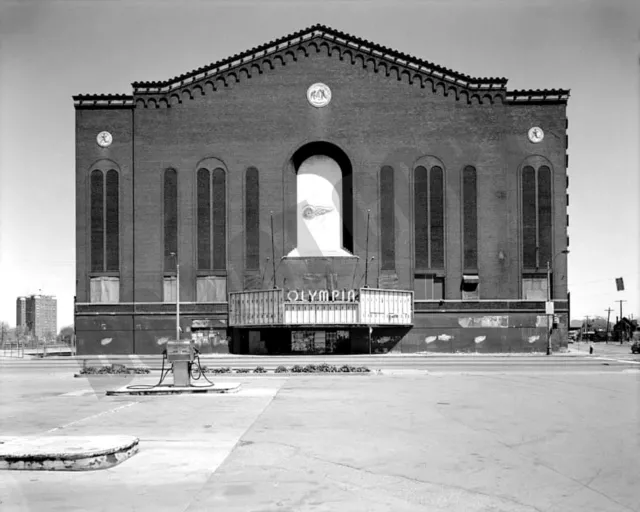 Detroit Olympia Stadium Just Before Demo Red Wings Hockey Gordie Howe 8x10 Photo