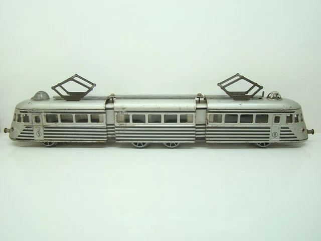 Jouet Ancien Autorail Joustra La Flèche Avec Rails