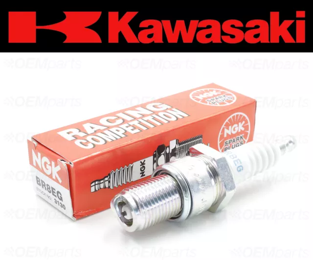 1x NGK BR8EG Spark Plugs Kawasaki (See Fitment Chart) #92070-1064