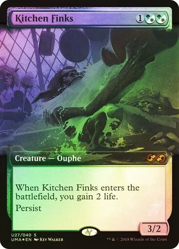 MTG Ultimate Masters Kitchen Finks Foil x1 Extended Art Mythic NM/M